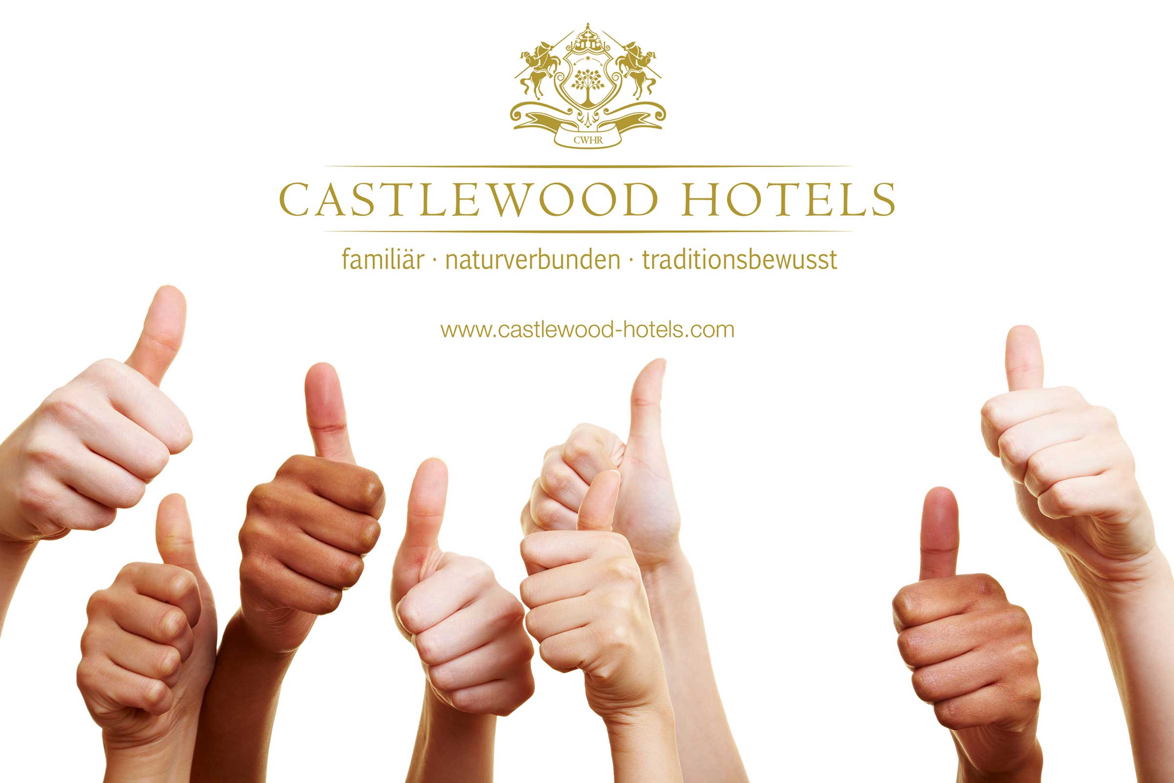 Daumen hoch für Castlewood Hotels