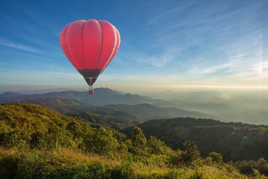 Heißluftballon
