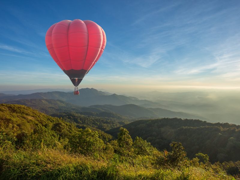 Heißluftballon