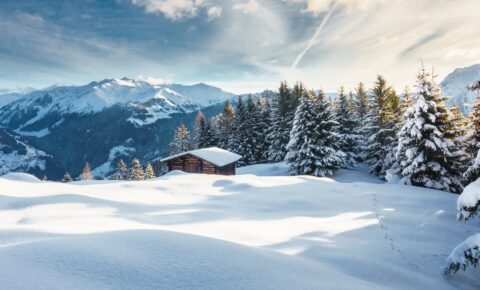 Winterlandschaft Panorama Winterlandschaft Panorama